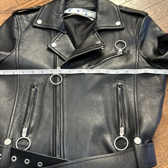 Off-White™️ 💯 leather jacket - Picture 14 of 15